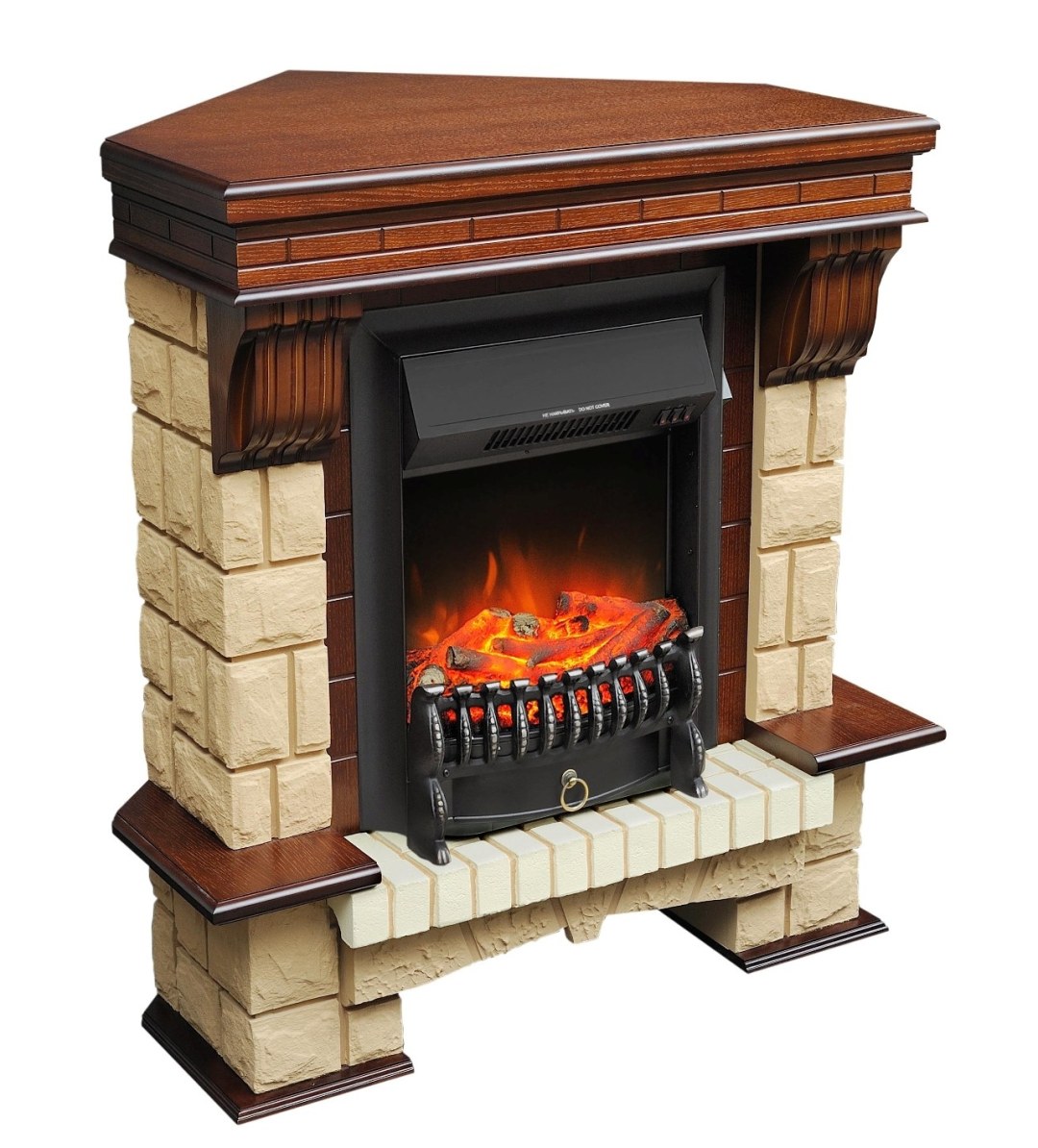 Chimenea eléctrica Alex Bauman Tango Premium Style J Corner