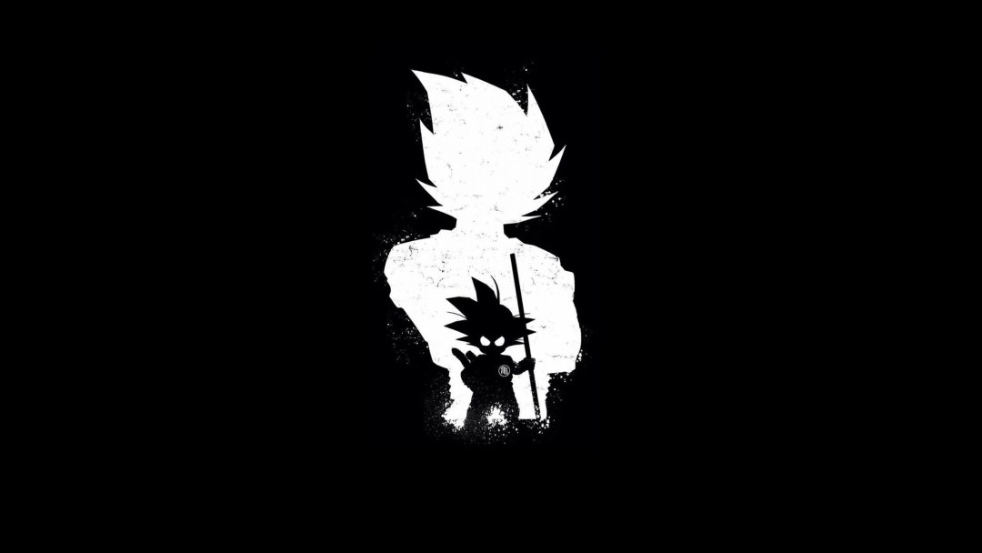Fondos de pantalla negros de anime
