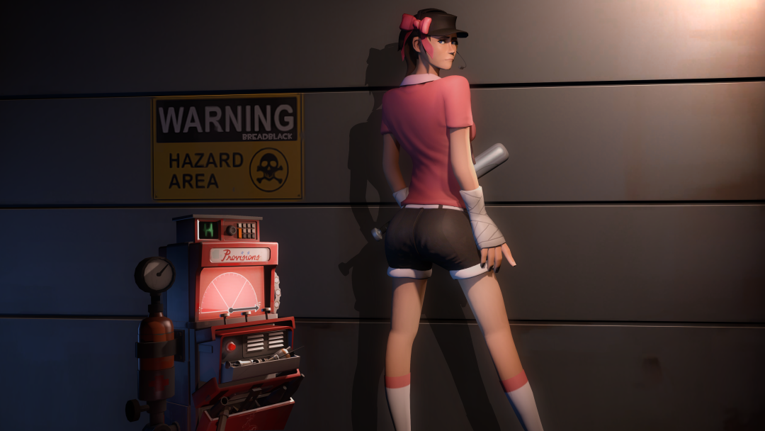Tim Fortress 2 Scout Girl Tits