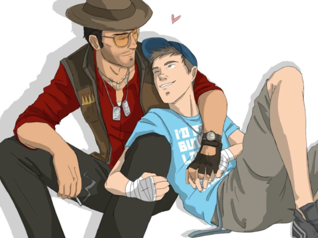 Team Fortress 2 Scout Yaoi