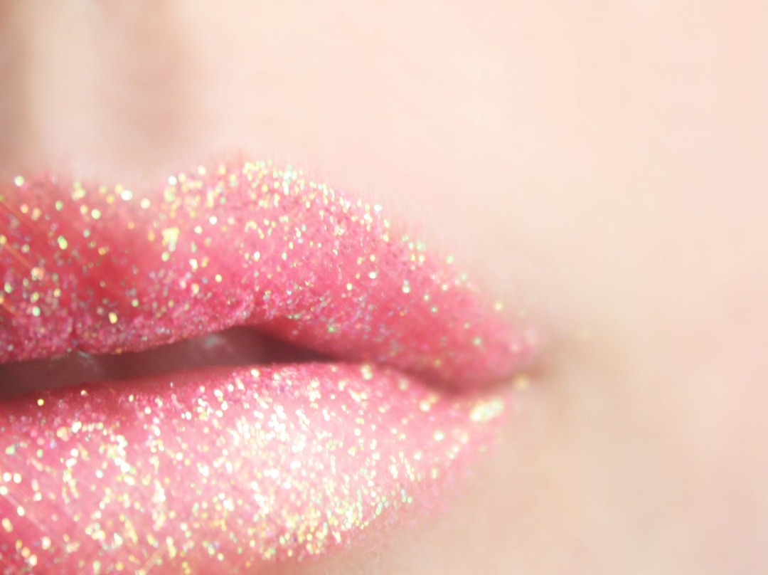Postal con labios hombre