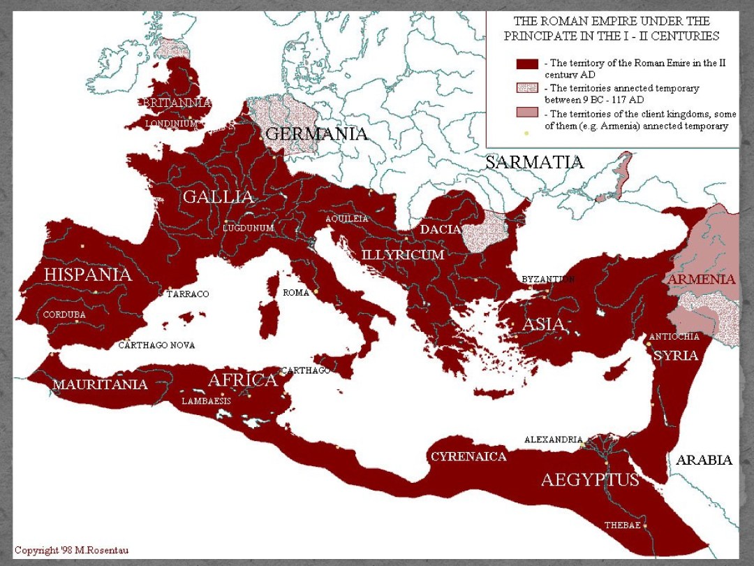 Antigua Roma Infografía