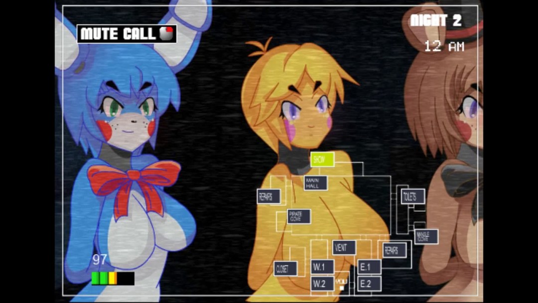 Juego de anime de FNAF