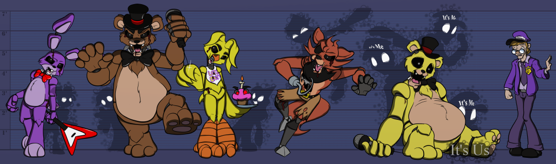 Chika Foxy Golden Freddy