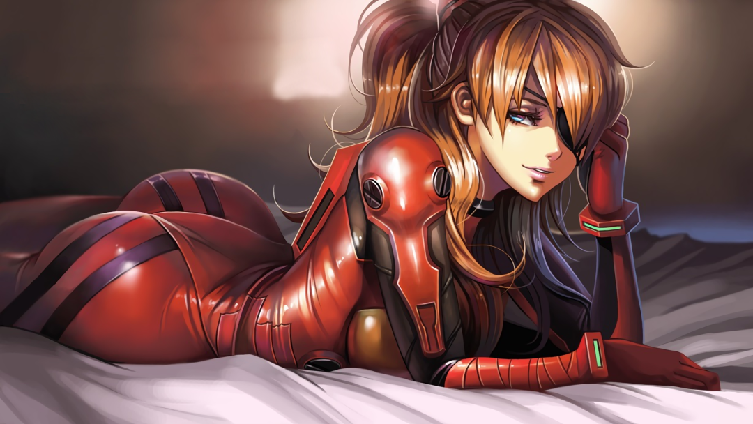 Evangelion asuka langley culo