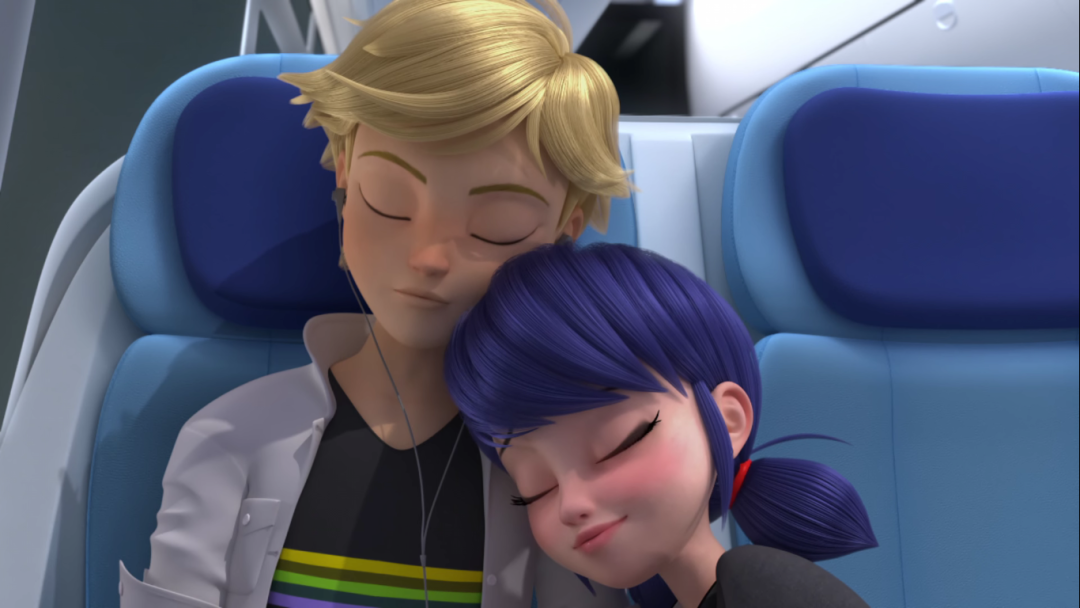 Lady Bug y Super Cat Marinette y Adrian