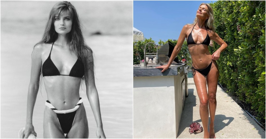 Paulina Porizkova caliente en su juventud