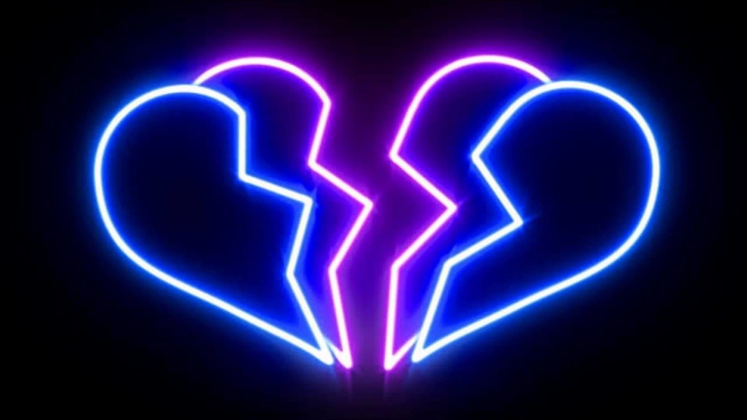 Corazón neón