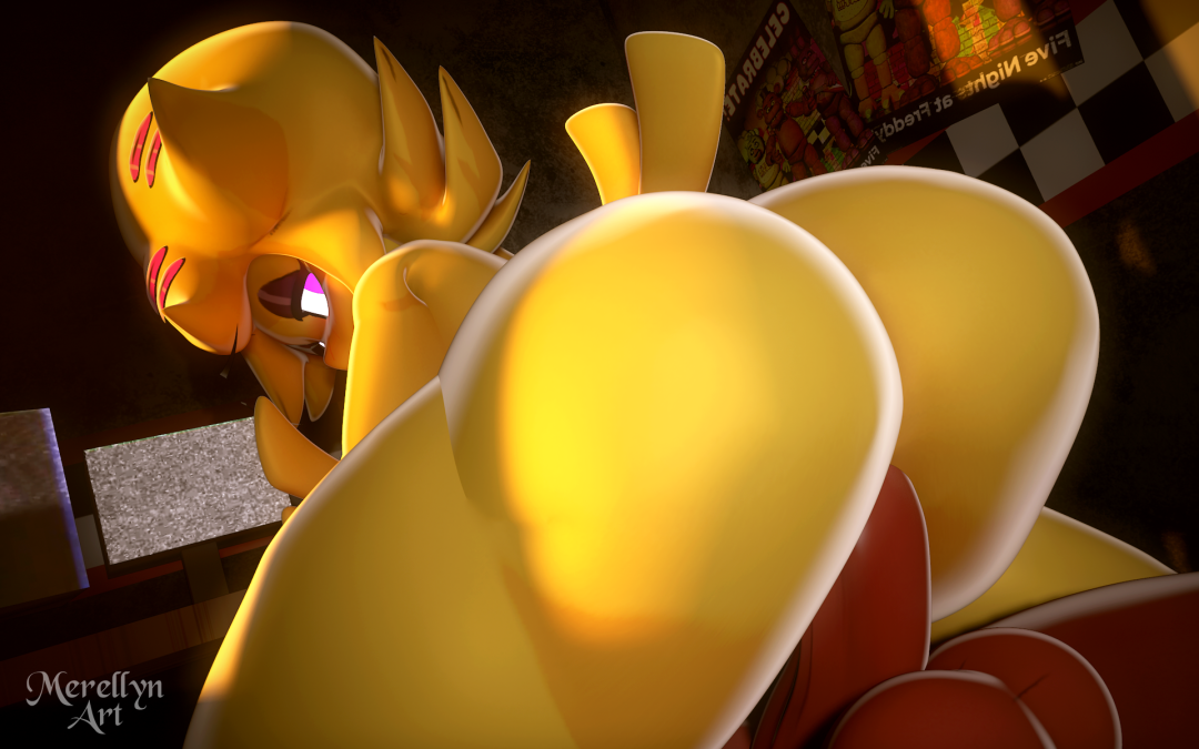 Fetiche de pie fnaf esa chica
