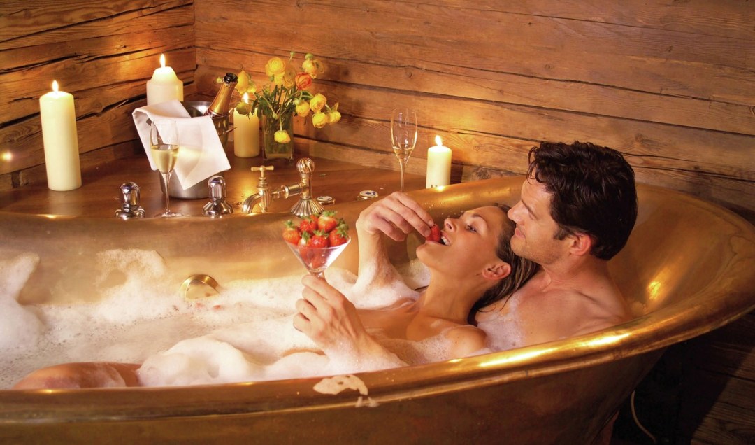 Baño romántico