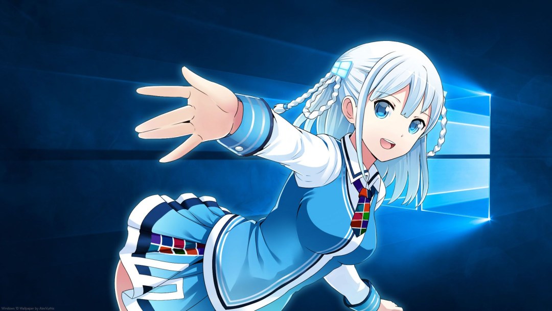 Anime Maskot Windows 10