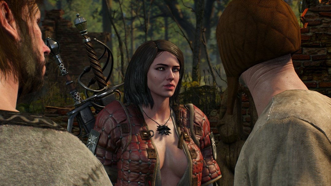 Witcher 2 Triss Merigold y Geralt