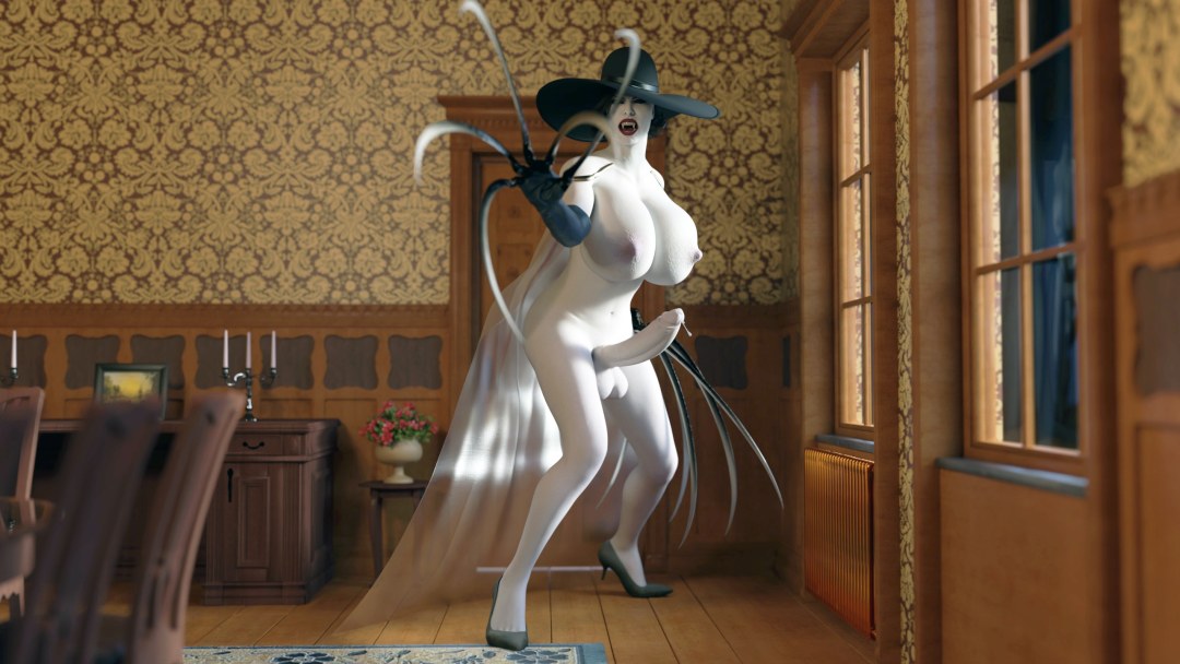 Lady Dimitresu Resident Evil mamada