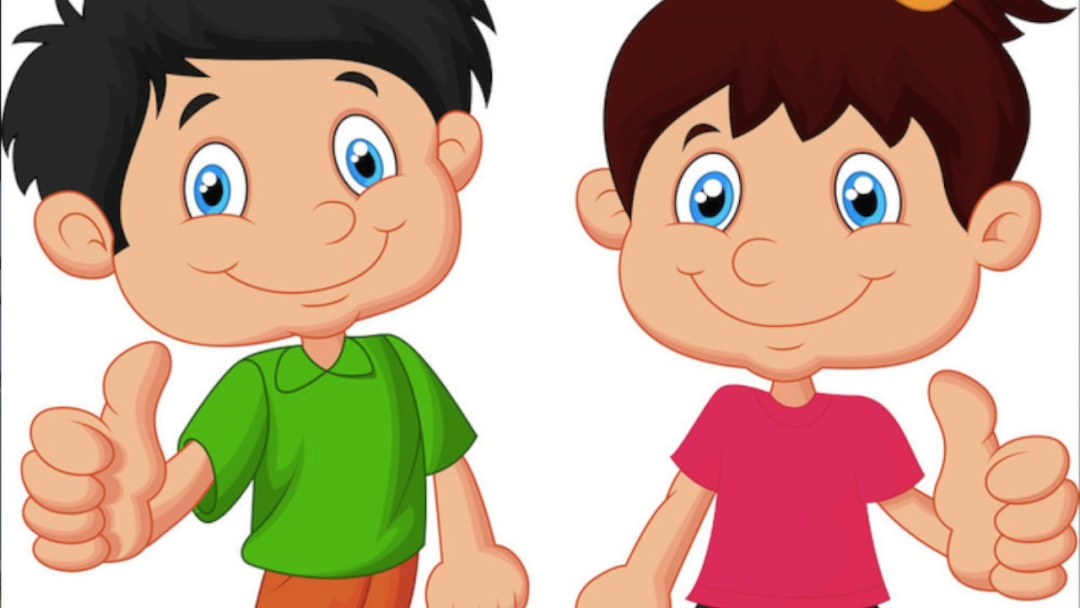 Saludo para niños