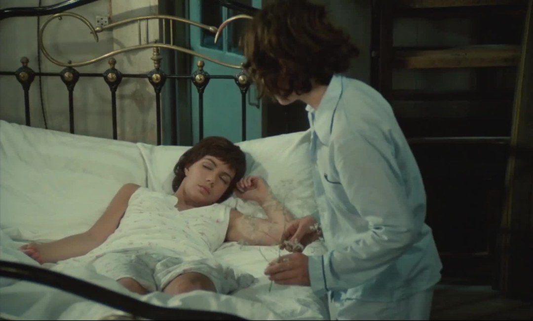 Beso apasionado y lujuria