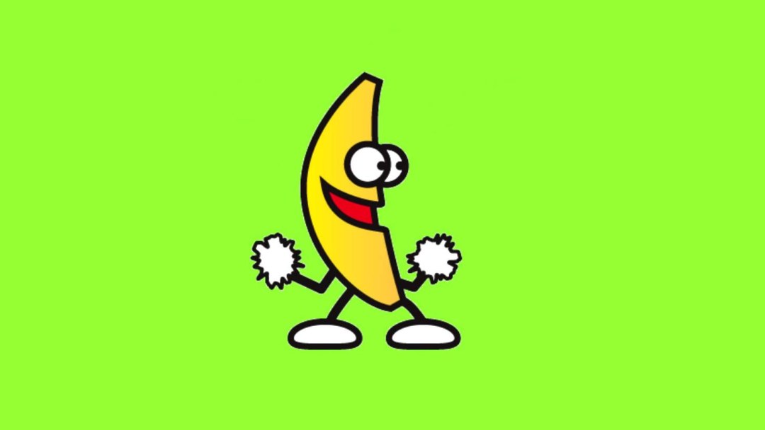 Banana está bailando