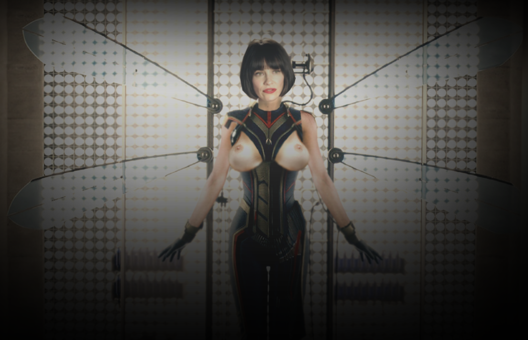 Evangeline Lilly sin sujetador