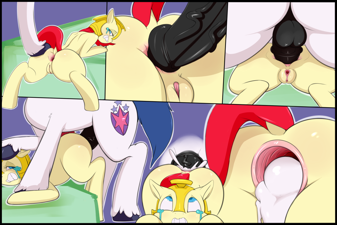MLP Hentai terminó en anal