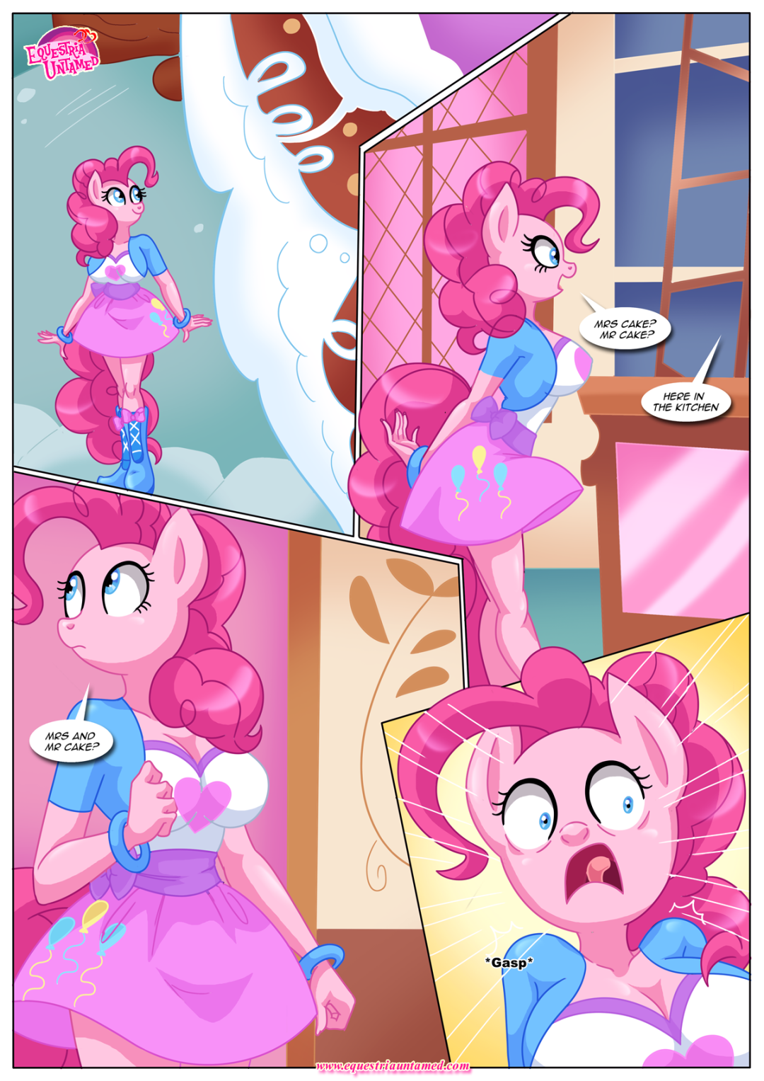 Equestria Untomed Pinkie's Playhouse Comics xxx