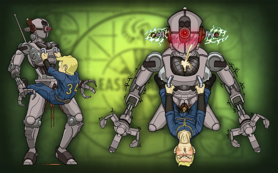 Fallut 4 Robot Asalto Big Ass