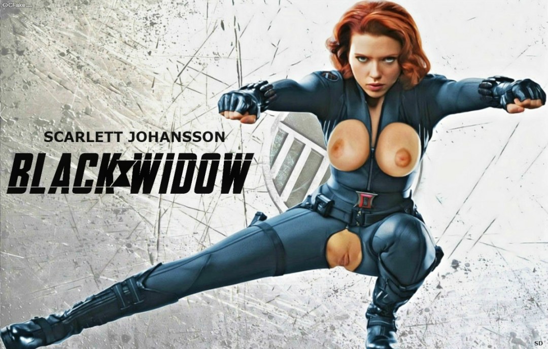Scarlett Johansson Widow Black xxx