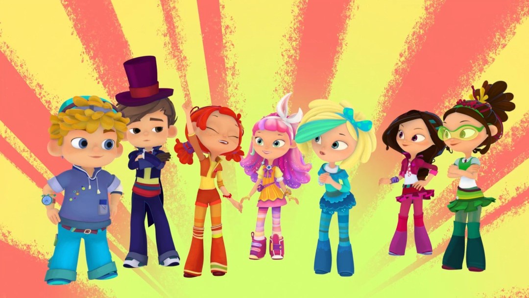 Spike Alyonka y Sasha de una patrulla de cuento de hadas