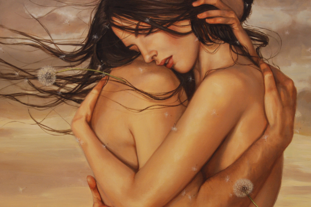 Ternura hombre y mujer