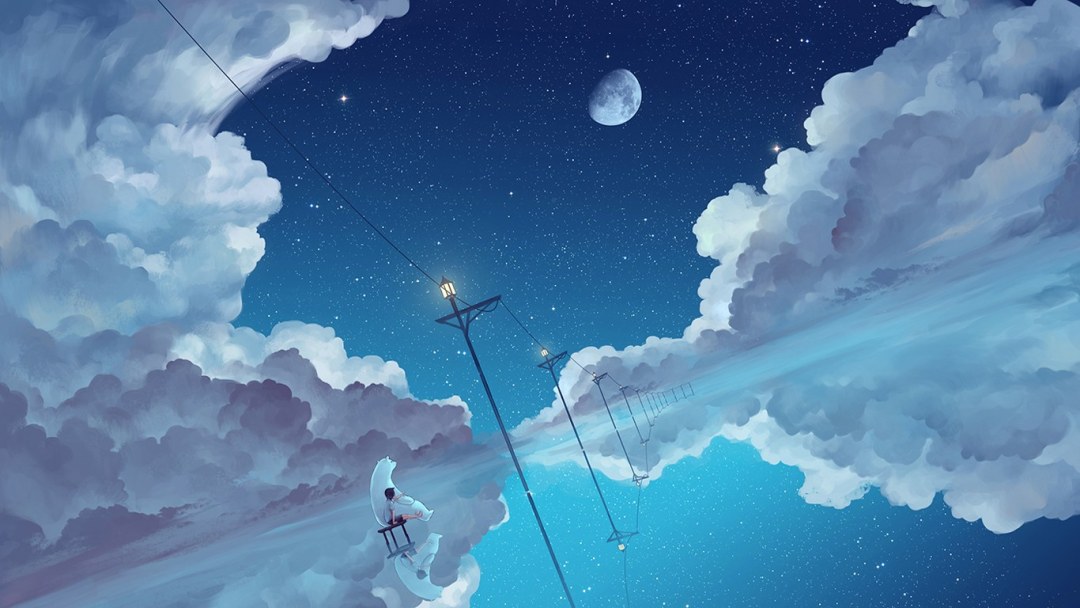 Nubes de anime