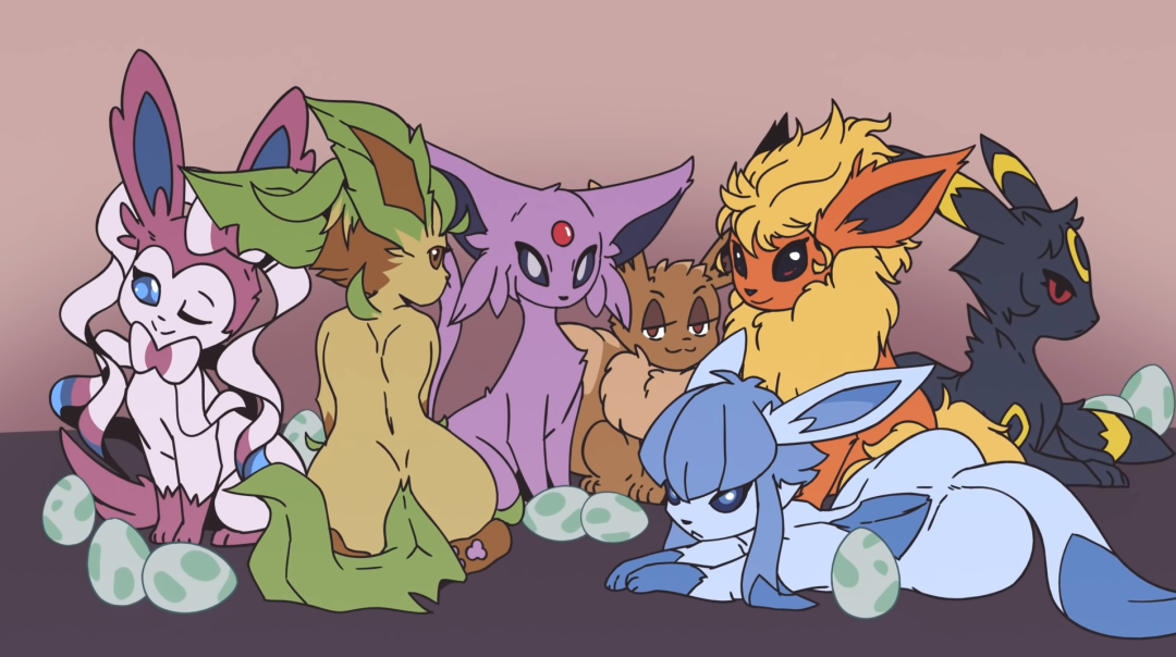 Pokémon silveon humanización hentai