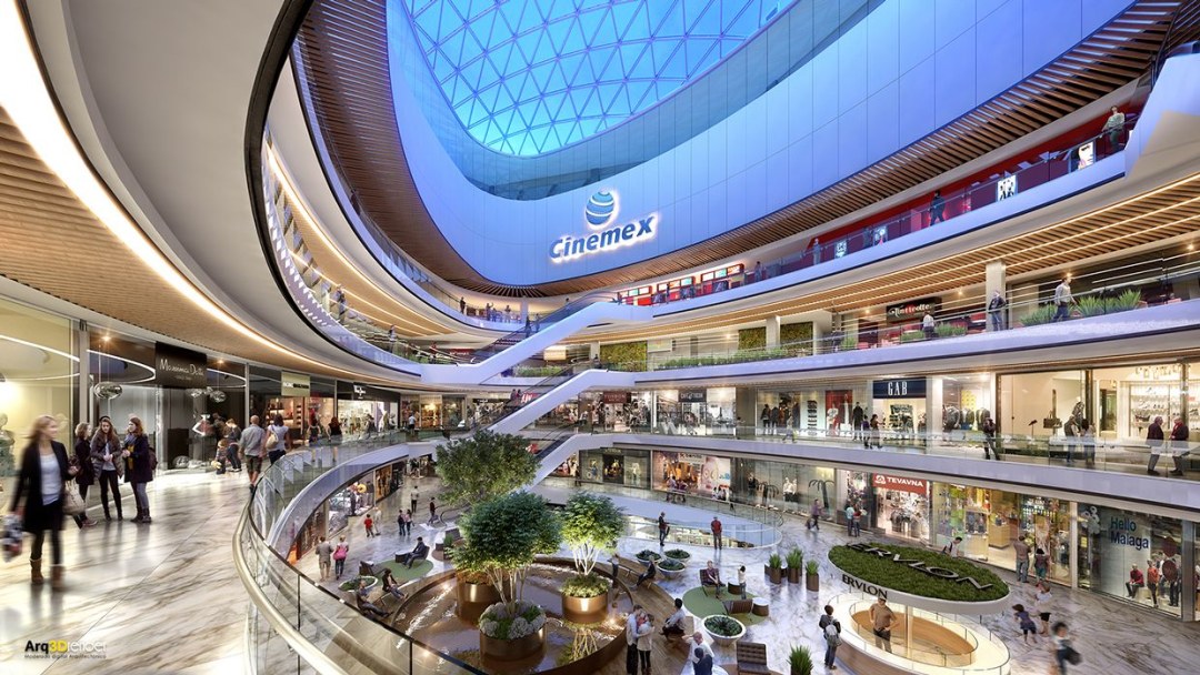 Gran centro comercial de la Ciudad de México