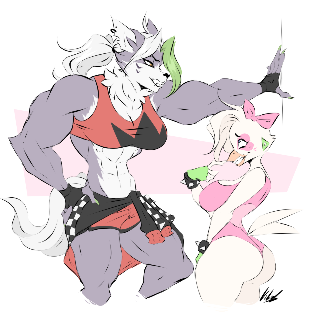 FNAF Sexithic Brich Roki y Gregory