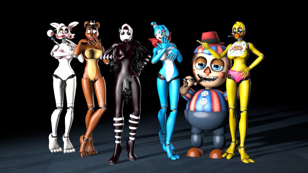 FNAF Dizembowell Tits Freddy