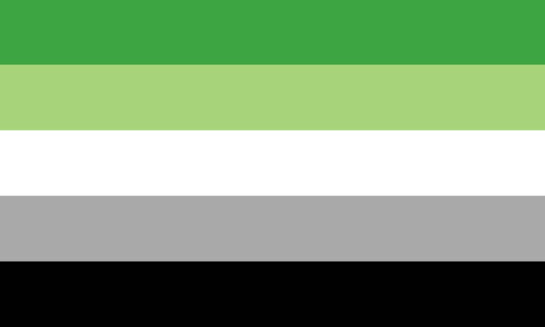 Anime Girl sobre un fondo verde