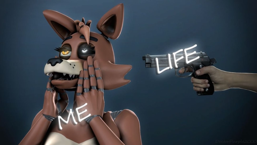 Animatronics de ese anime de pollitos