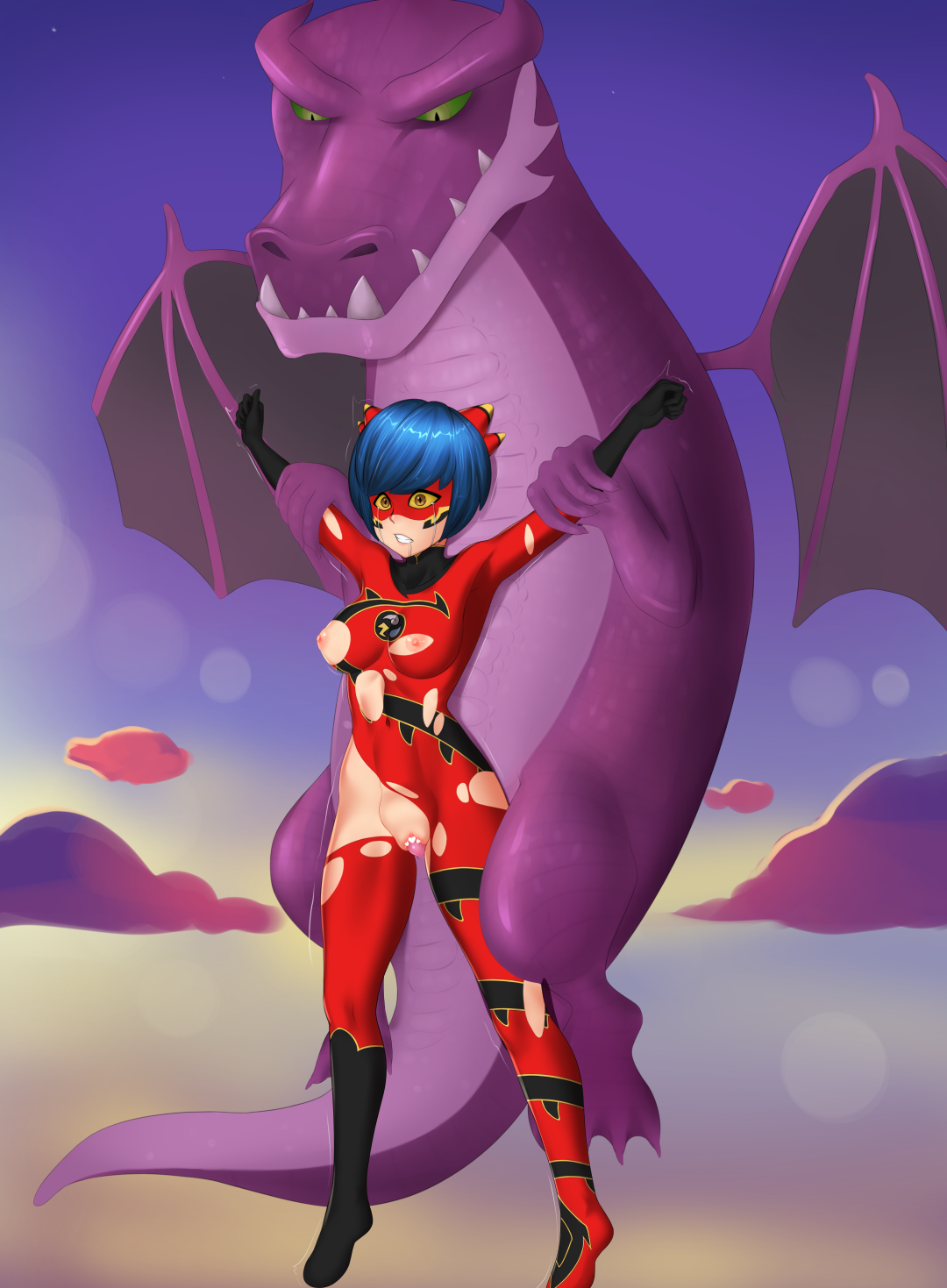 Insecto de cabronora de cómics porno