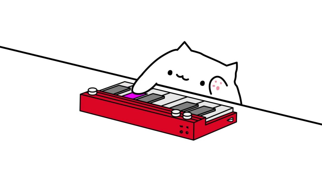 Bongo kat gif