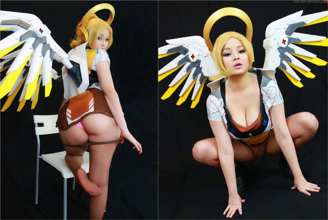 Lada Lyumos Cosplay Mercy tetas