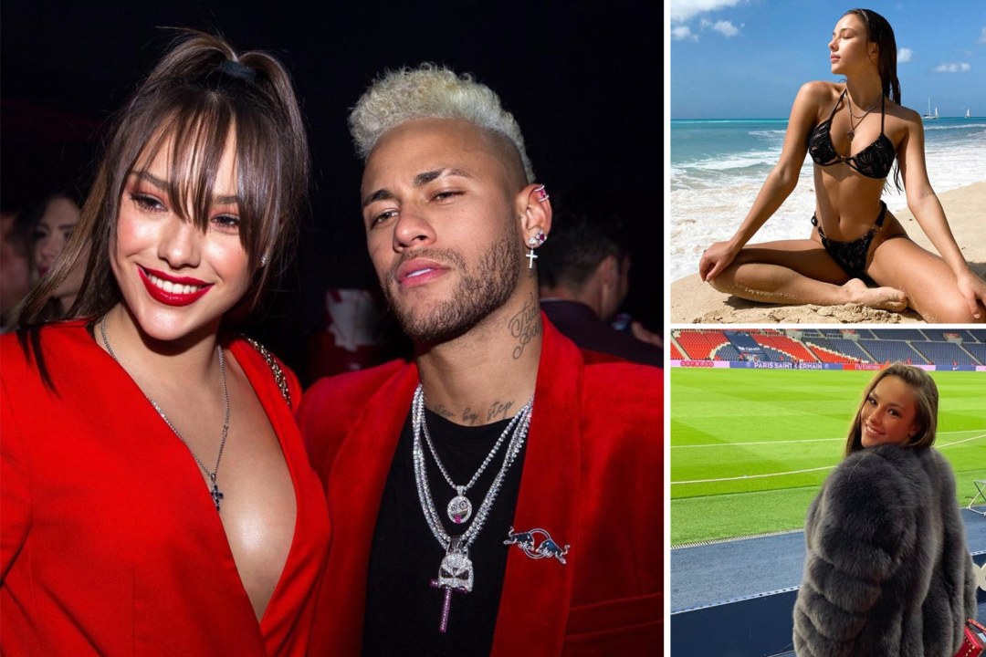 Katya Safarova y Neymar