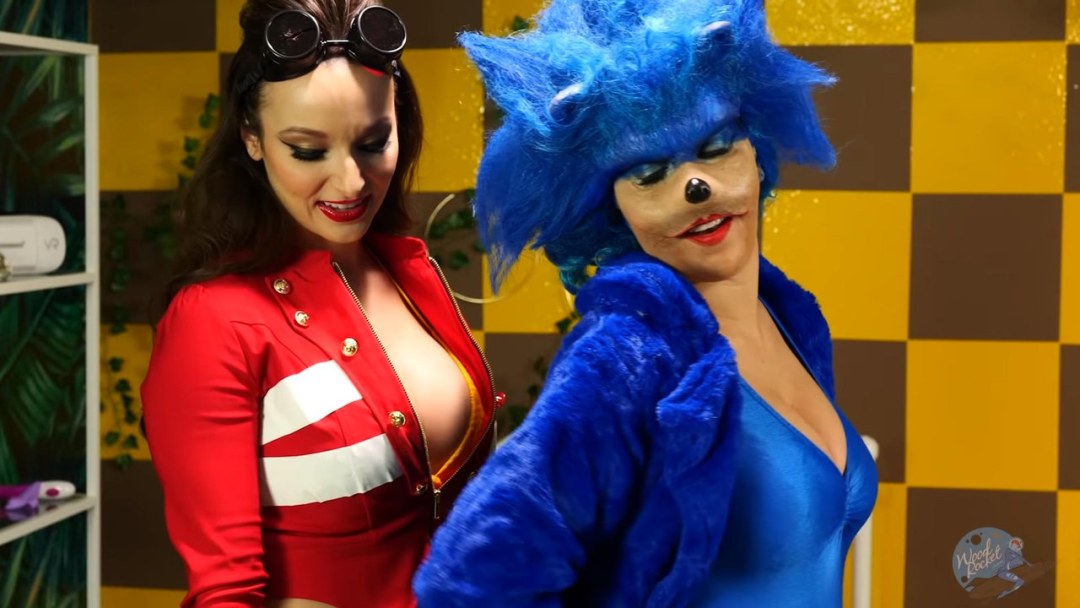 Parodia de Sonic in Cinema