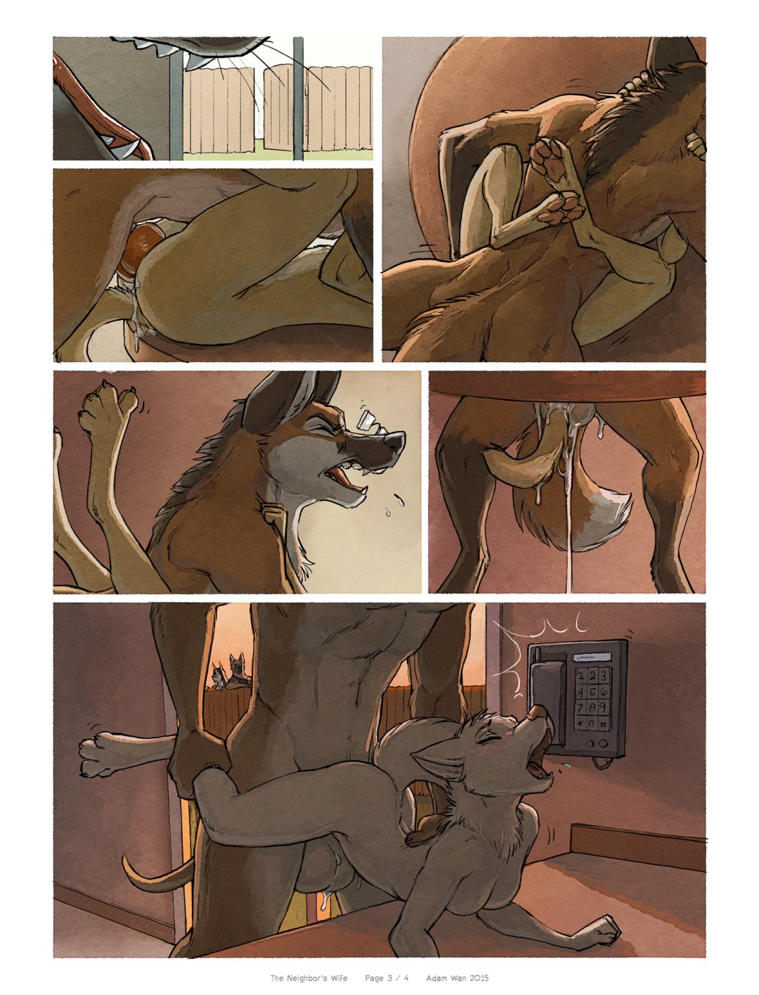 Furry Hentai Adam Wan Comics