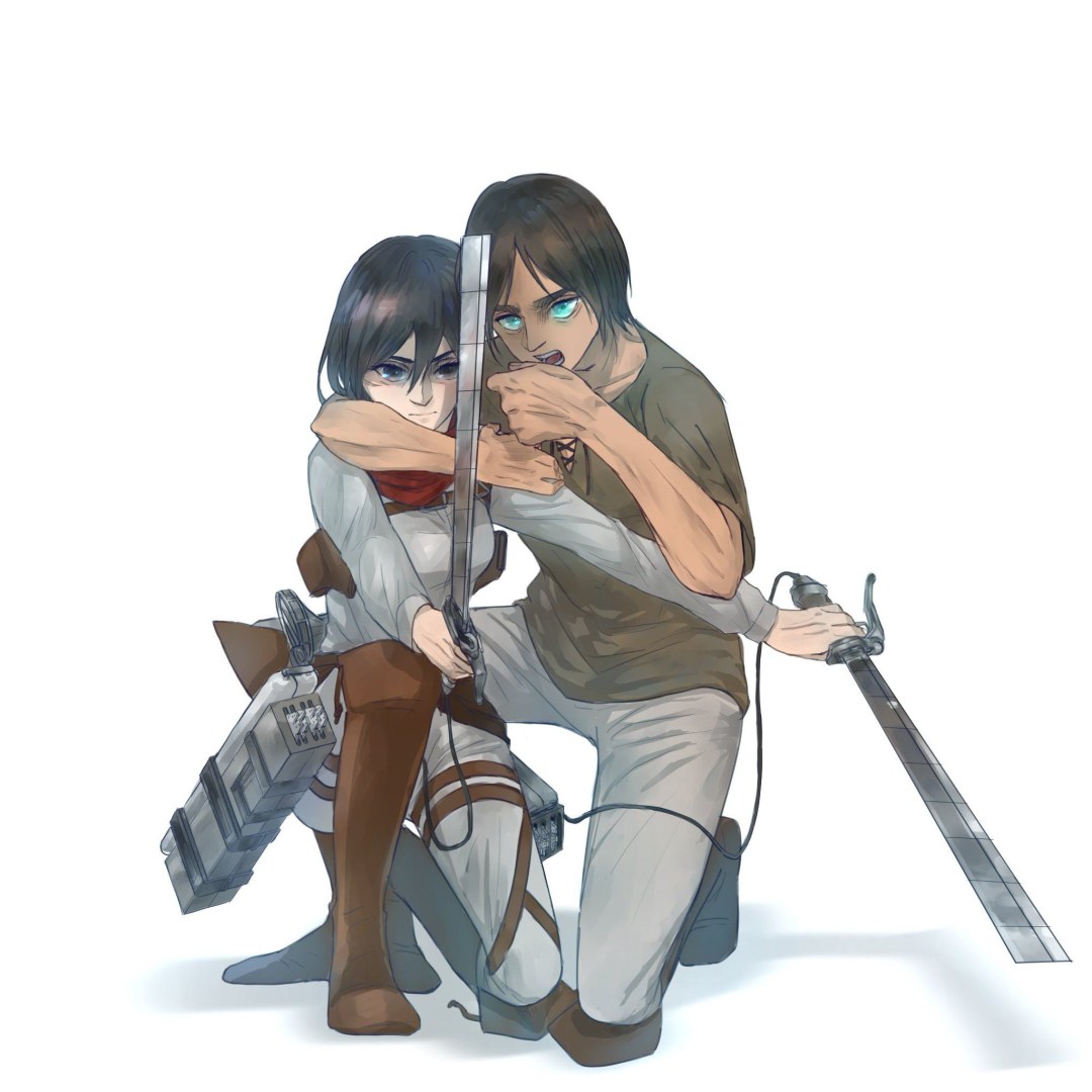 Mikasa y Eren Hyundai