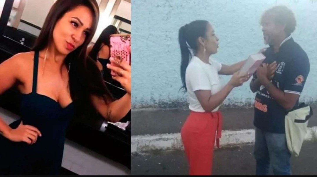 Negroludos señora e o mendigo en ruso