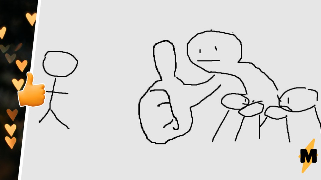 El meme es un pulgar