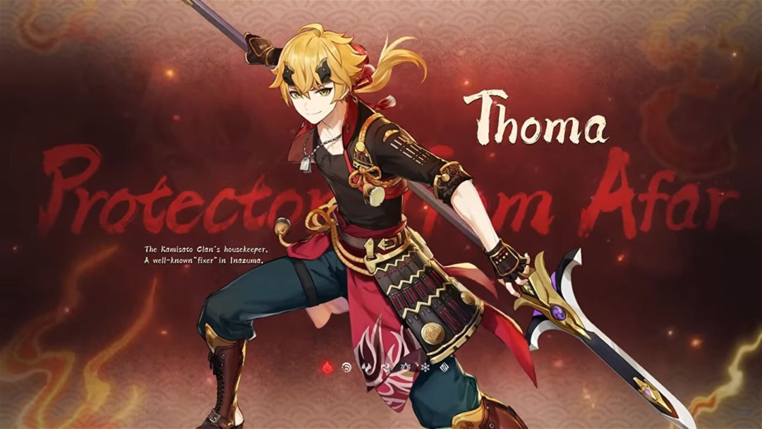 Personaje de impacto de Tom Genshin