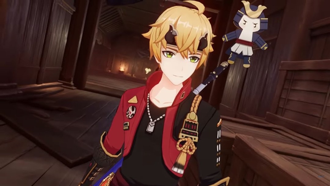 Tom personaje Genshin en buena calidad