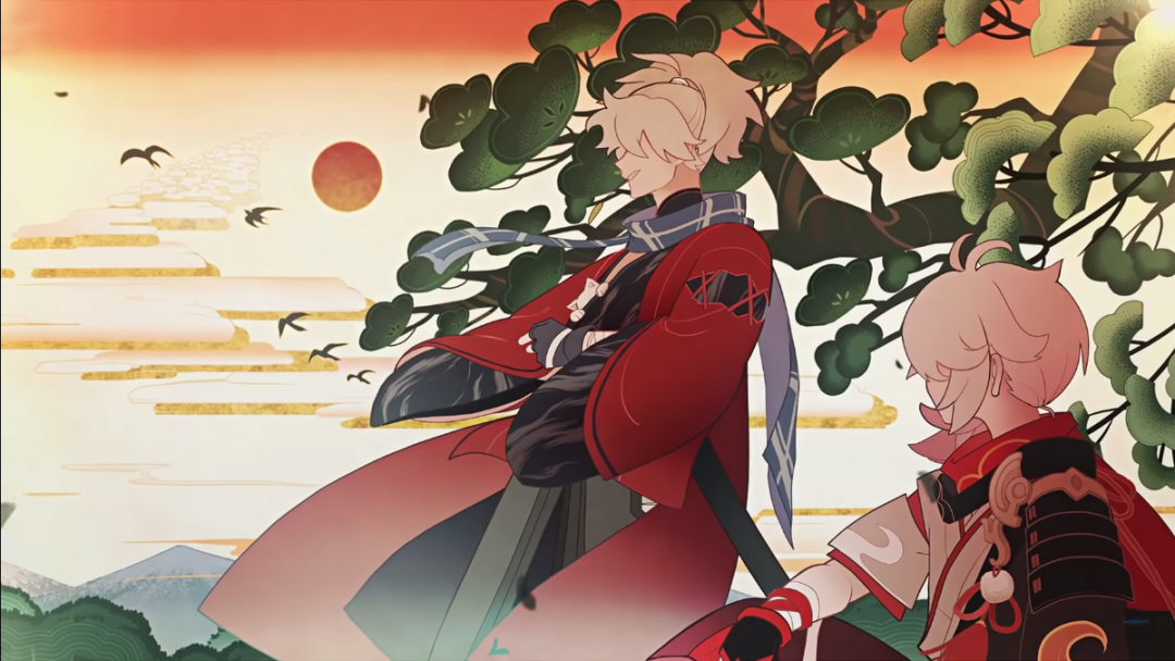 Kaedehara Cazeuha Genshin Impakt