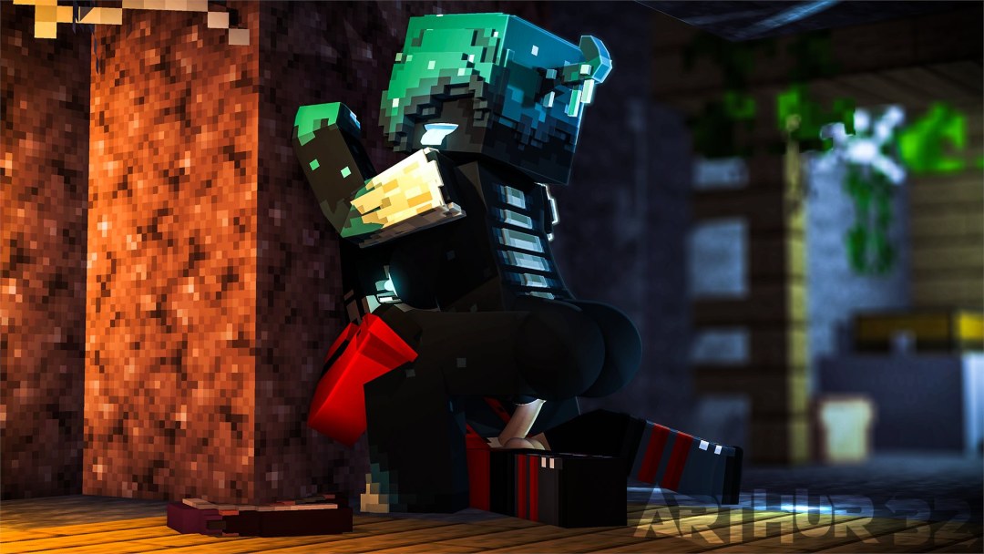 Yaoi hentai minecraft ender dragón