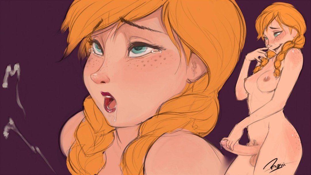 Futanari Elsa y Anna Hentai