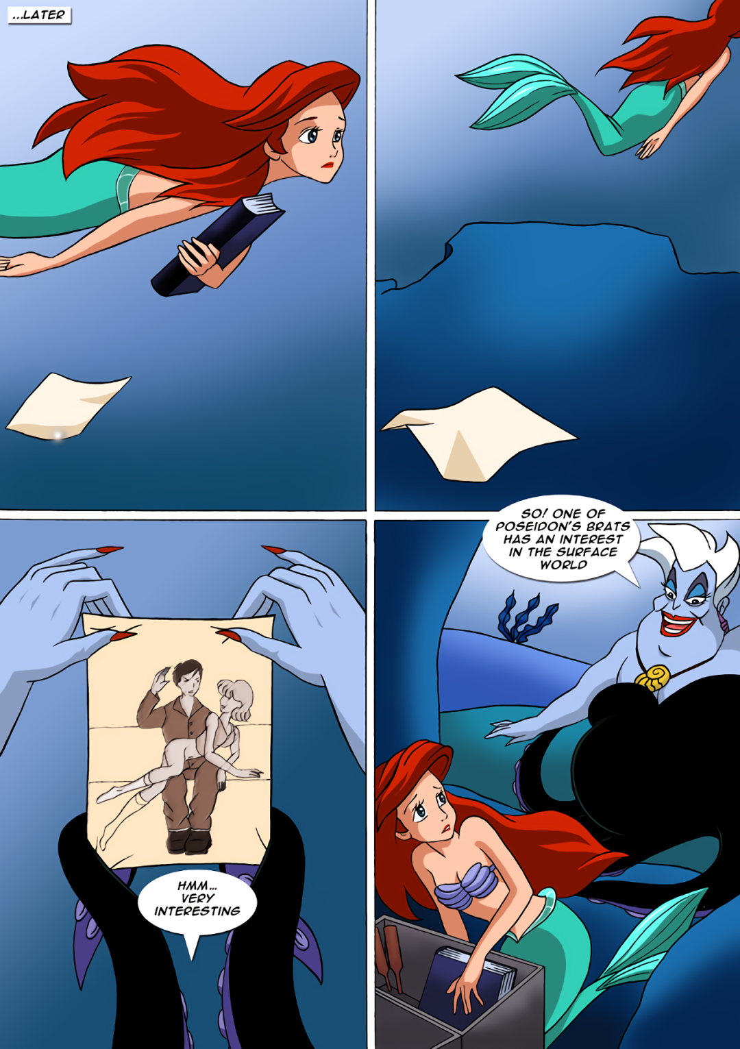 La sirena y el pulpo