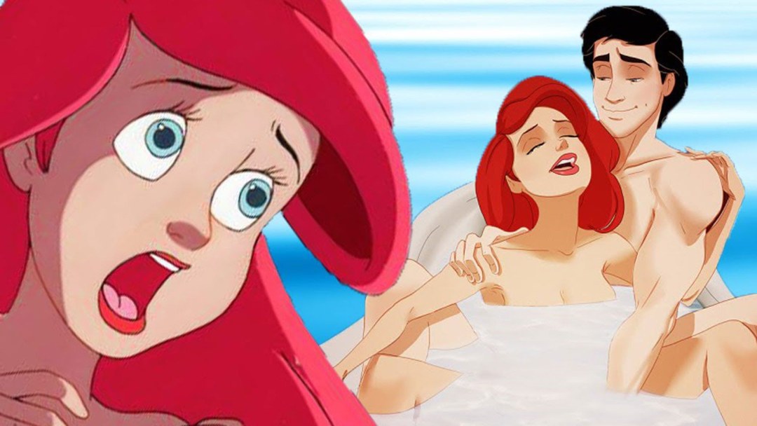 Sirena desnuda ariel